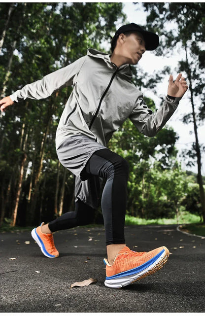 2025 nye afslappede løbesko til sport og udendørs brug, komfortable forår/sommer-sneakers med skridsikker sål, unisex til mænd og kvinder, bløde træningssko til mænd