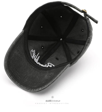 Brooklyn Baseball Caps Embroidery Breathable Retro Style Unisex Comfort Trendy Fashion Summer Hat Sun Protection Curved Brim