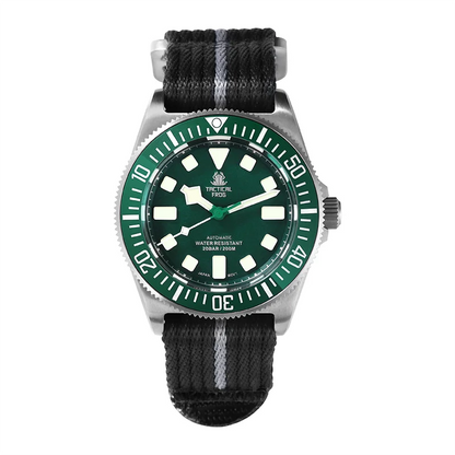 Tactical Frog FXD V4 Mechanische Uhr NH35 Automatikwerk Titan-Herrenuhr 200m wasserdicht Saphirglas Leuchtzeiger 42mm Uhr