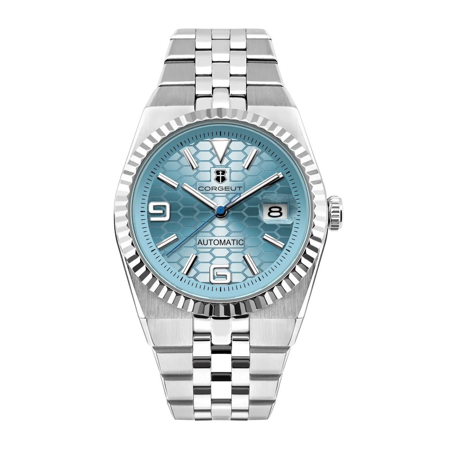 Custom Pilot Watch NH35 Automatic Mechanical Men's Watch Sapphire Crystal Luminous 100M Water Resistant Cushion Case Dive Watch