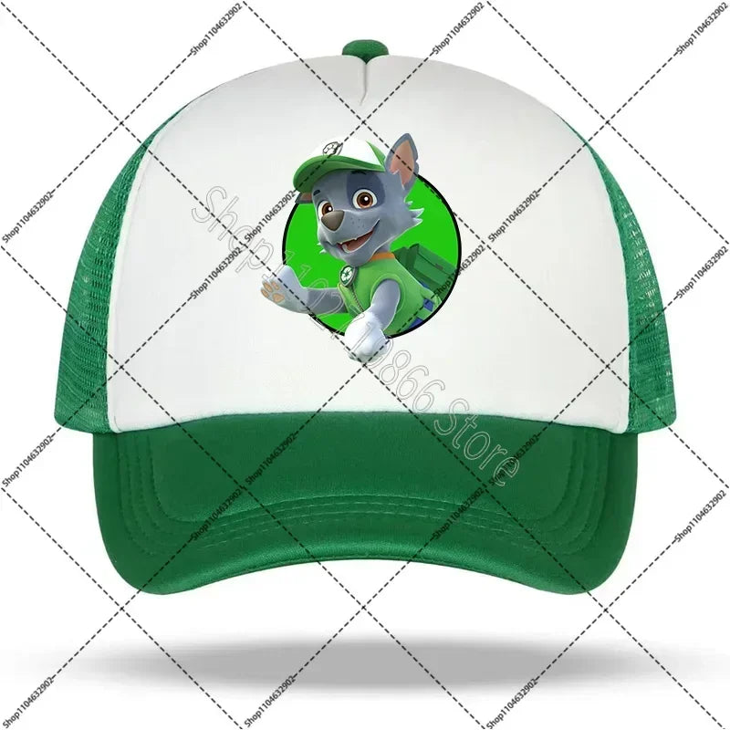 Paw Patrol-kasketter: Chase og Skye – baseballkasket til kvinder og mænd med sødt tegneserie- og anime-mønster, solhat, sommerkasketter til udendørs brug, fødselsdagsgaver