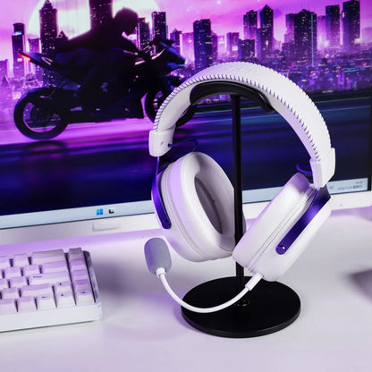 AKKO Verge S9 Gaming-Headset mit Mikrofon – 53mm-Treiber, Quad-Mode Wireless Bluetooth 5.3, 7.1 Surround Sound FPS Pro Gaming-Kopfhörer