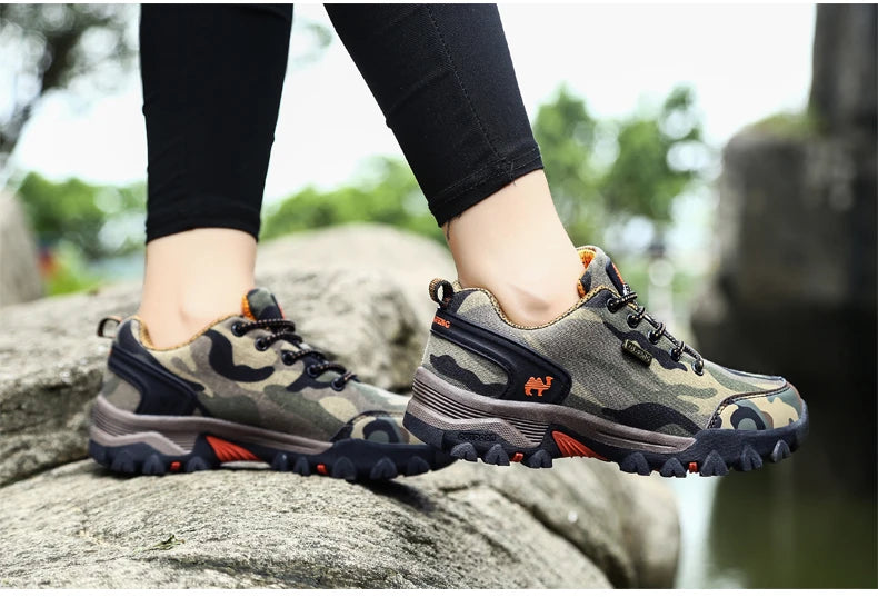 Casual Shoes Men Summer Outdoor Sneakers Women Footwear Trainer Waterproof Camouflage Army Shoe Male Military Shoes Tenis Jeans
