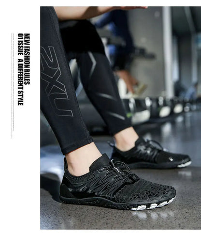EOCENE Barfuß-Outdoor-Sportschuhe für Herren und Damen, schnell trocknende Aqua-Schuhe für Strand, Schwimmen, Fitness, Waten, Wandern und Radfahren