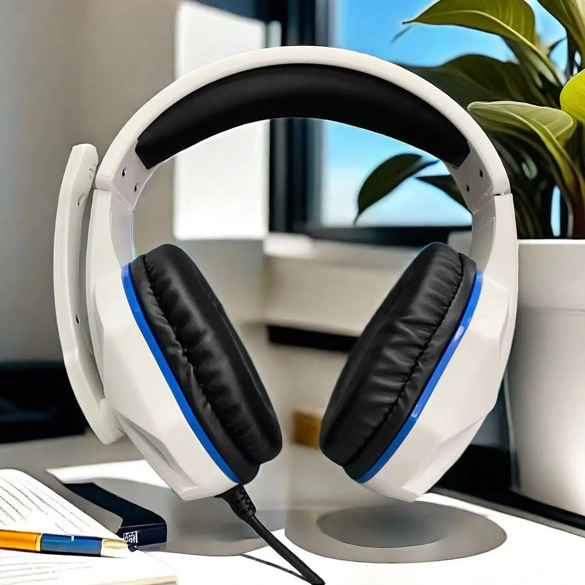 H4 a des écouteurs filaires, des écouteurs de jeu PS4, des écouteurs d'ordinateur, des écouteurs de musique, des cours en ligne et des conférences, naissance