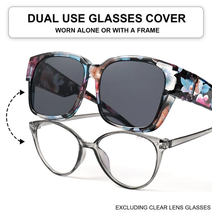 Oversized Square Fashionable Unisex Sunglasses for Casual Wear, Perfect for Photoshoots, Ideal Gift