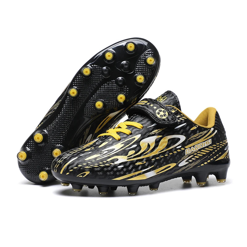 Chaussures de football pour enfants, garçons et filles, crampons d'entraînement, chaussures de football pour jeunes, chaussures de football pour petits/grands, chaussures de football professionnelles pour l'extérieur