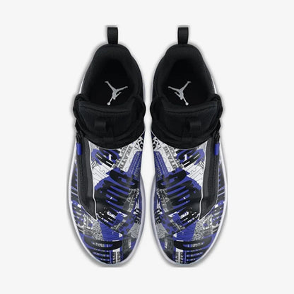 Nike official genuine Jordan Jumpman Hustle PF men's basketball shoes AQ0394