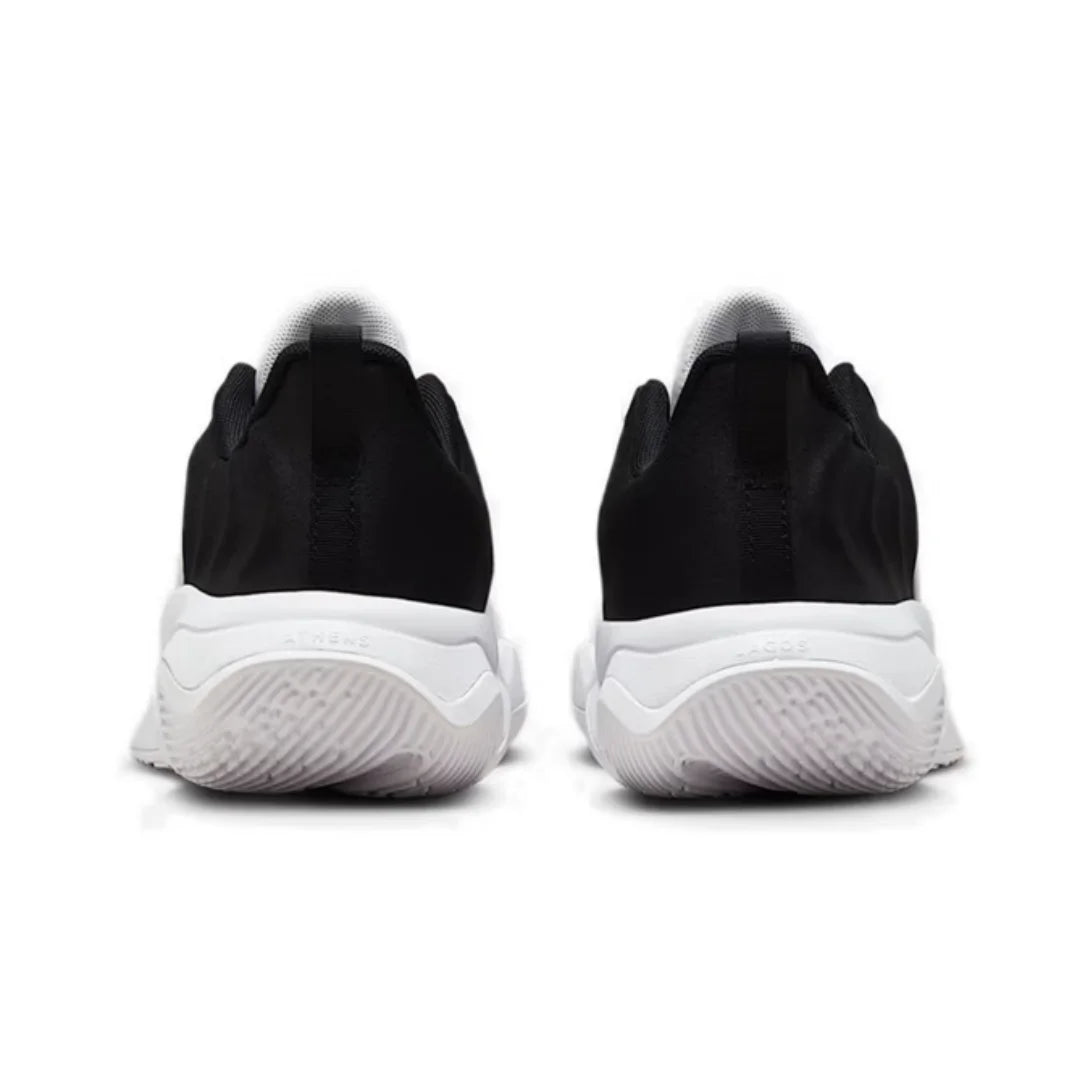 Nike Genuine Nike Fashionable Cushioning Lace-Up Comfortable Basketball Sneakers Fz6734-100