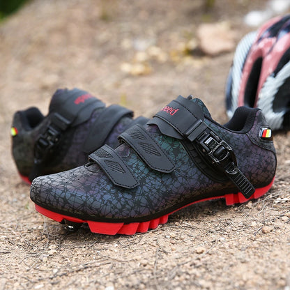Men Cycling Shoes Road Bike Sneaker Cleat Self-Locking Mountain Bike Mtb Shoe Women Road Bicycle Speed Best Spd Bike Shoes