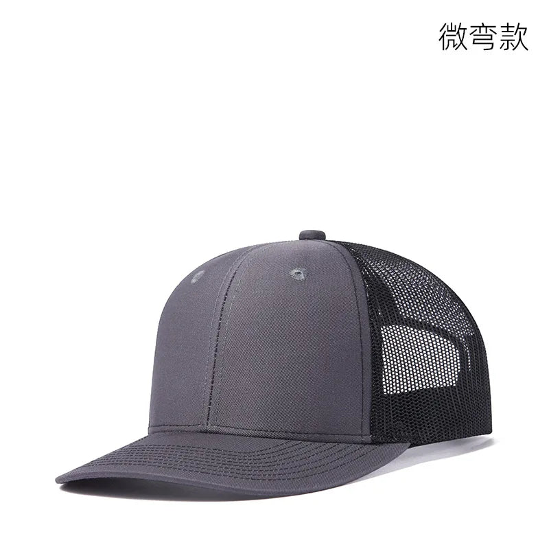 Gorras de camionero de malla en 38 colores para actividades al aire libre, gorras «dad hat» con cierre a presión, gorras de hip hop para hombre y mujer, gorras de béisbol ajustables para niños y niñas