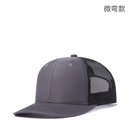 Gorras de camionero de malla en 38 colores para actividades al aire libre, gorras «dad hat» con cierre a presión, gorras de hip hop para hombre y mujer, gorras de béisbol ajustables para niños y niñas