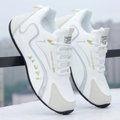Large Size Spring and Autumn New Thick Sole Height-Increasing Casual Men's Shoes, Niche Trend Versatile Flat Sports Shoes for Men