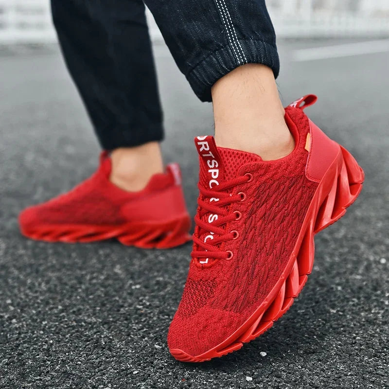 Modesko til mænd – komfortable løbesko, åndbare casual sneakers til gåture, skridsikre sportssko, feminino zapatillas hombre
