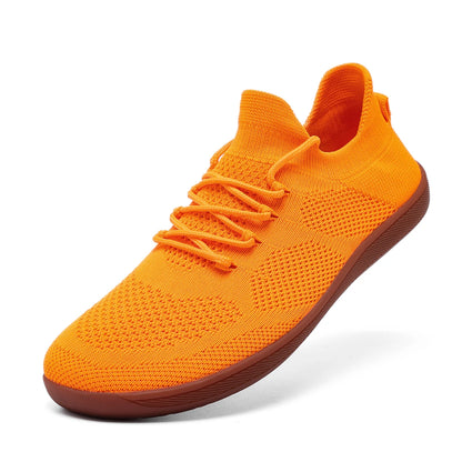 Unisex Minimalist Barefoot Shoes Lightweight Breathable Wide Toe Sneakers for Outdoor Casual Walking