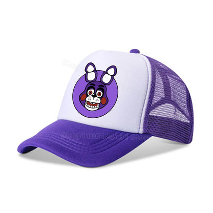 Five Nights At Freddy's baseballkasket til børn og voksne FNAFS anime-figur kasket med skygge bomulds-sommerhatte mode-tilbehør gave