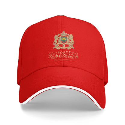 Marokko vlag kaart baseballpet y2k coole truckerpet zomer heren dames jacht kamperen baseballpetten