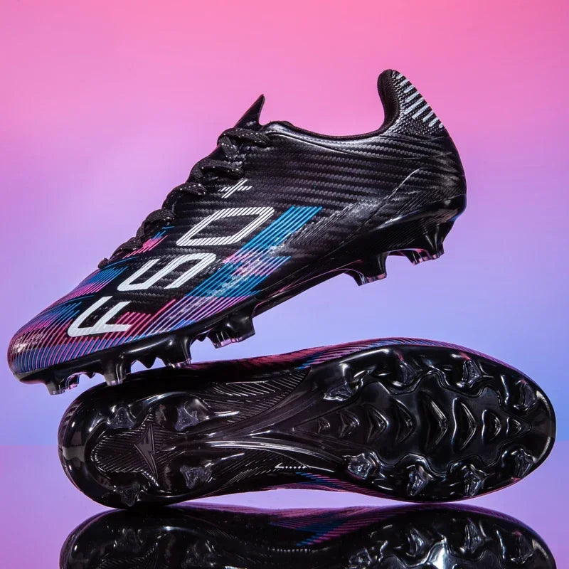 Nouvelles chaussures de football pour hommes, chaussures d'entraînement, baskets professionnelles, chaussures de match sur gazon, chaussures de football antidérapantes pour l'extérieur, chaussures de sport ultralégères,