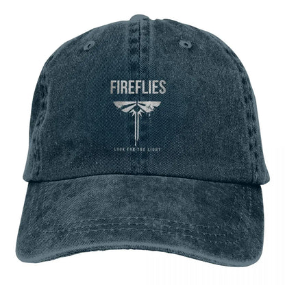 Zomerpet met zonneklep FIREFLIES LOOK FOR THE LIGHT Hiphop-petten The Last of Us actie-avonturenspel Cowboyhoed Petten met klep