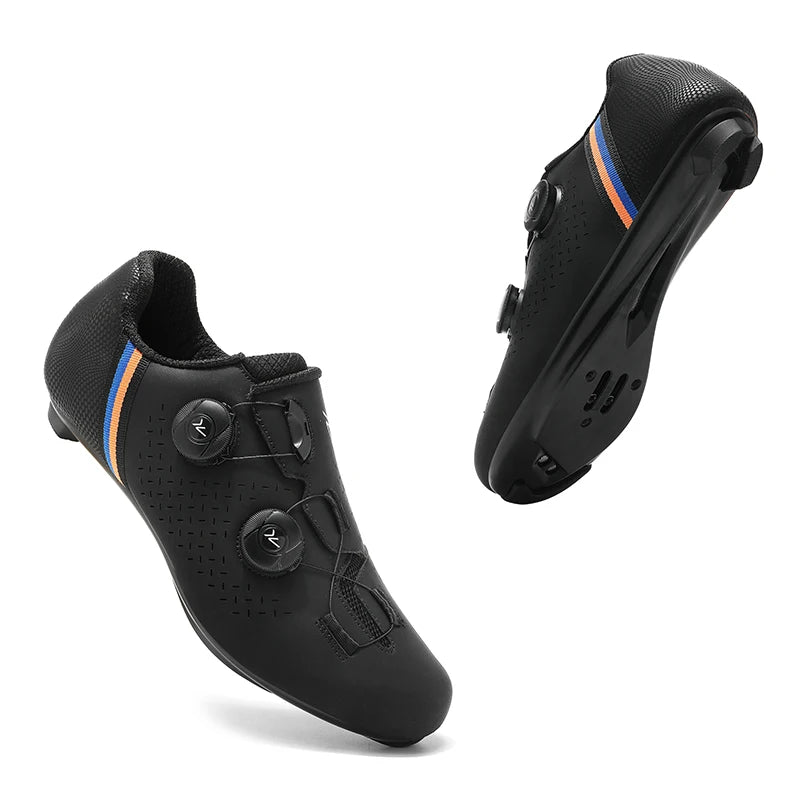 Road Cycling Shoes Flats Cleats Shoes Speed Cycling Sneaker Man Bike Shoes Women Self-Locking Non-slip Mountain Bicycle shoe spd