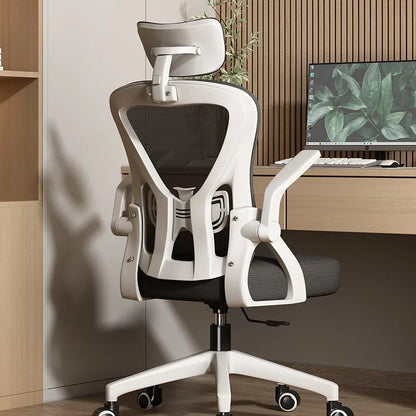 Chaise ergonomique chaise d'ordinateur bureau à domicile confortable sédentaire étudiant chambre siège inclinable