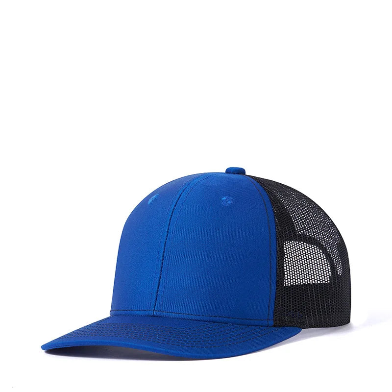 Gorras de camionero de malla en 38 colores para actividades al aire libre, gorras «dad hat» con cierre a presión, gorras de hip hop para hombre y mujer, gorras de béisbol ajustables para niños y niñas