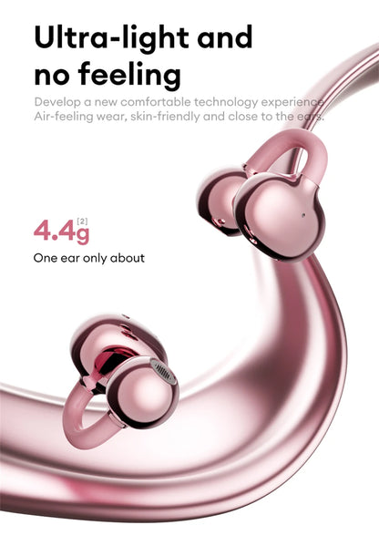 Auscultadores Bluetooth sem fios Lenovo LE302 6.0 com longa autonomia, auriculares desportivos com clip de orelha, som estéreo HIFI e cancelamento de ruído