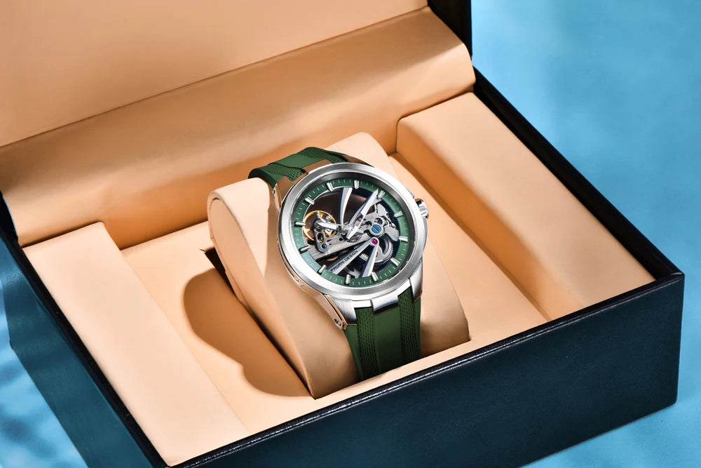 2026 New PAGANI DESIGN Hollow Men's Watches Mechanical Luxury Automatic Watch Men AR Sapphire Waterproof Luminous Man Gift Clock