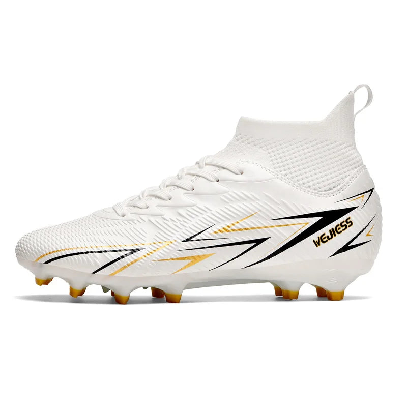 Bottes de Football professionnelles pour hommes, chaussures de Football pour adultes, baskets de sport de plein air, crampons de Football ultralégers, entraînement