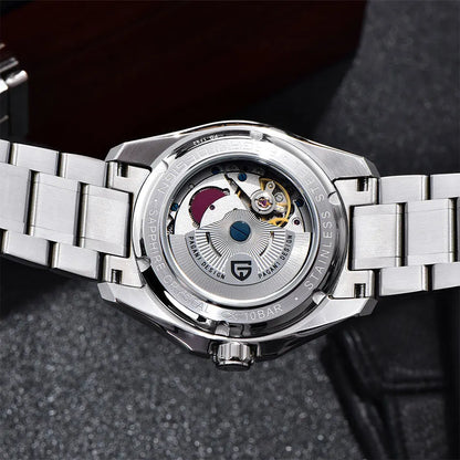 PAGANI DESIGN New GMT Men's Mechanical Watches 100M Waterproof Clock Sapphire Glass Automatic Men Watch PD-1792 Relogio Masculino