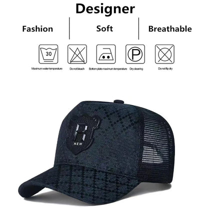 Șepci de baseball unisex cu broderie literă „R”, pentru primăvară-vară, în aer liber, reglabile, casual, cu protecție solară, șepci sportive