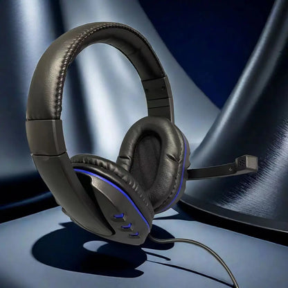 Auriculares con cable 7260 con micrófono – Headset para gaming y trabajo para PS4 PS5 Xbox One, estudio y reuniones, auriculares con jack 3.5mm