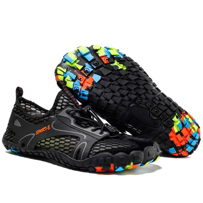 Men Wading Shoes Barefoot Beach Shoes Non-Slip And Wear-Resistant Swimming Upstream Shoes Women Outdoor Water Sports Shoes