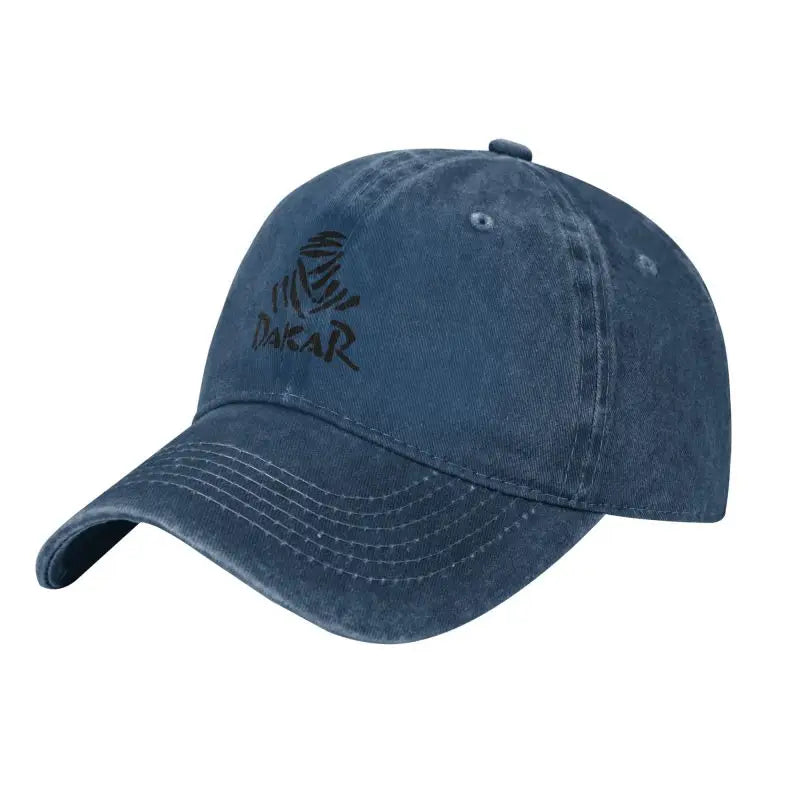 Casquettes de baseball vintage de course tout-terrain « D-Dakares Rally », style unisexe, effet vieilli, lavées, casquettes de soleil, de voyage, souples et non structurées