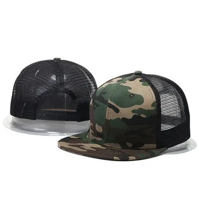 Gorras de camionero de malla en 38 colores para actividades al aire libre, gorras «dad hat» con cierre a presión, gorras de hip hop para hombre y mujer, gorras de béisbol ajustables para niños y niñas