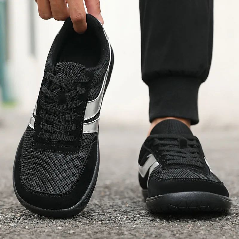 Men Shoes Wide Toe Sneakers Fashion New Soft Sole Wide Last Shoes Outdoor Casual Shoe Unisex Mesh Barefoot Shoes Tenis De Hombre