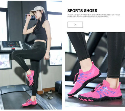 EOCENE Barfuß-Outdoor-Sportschuhe für Herren und Damen, schnell trocknende Aqua-Schuhe für Strand, Schwimmen, Fitness, Waten, Wandern und Radfahren