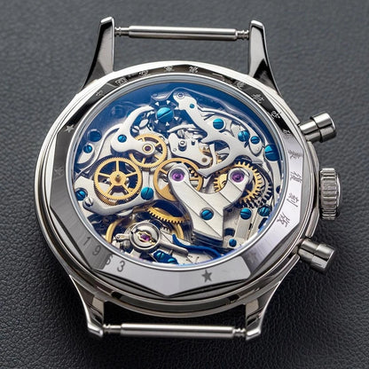 SEAKOSS 1963 Chronograph 42mm 40mm 38mm Sapphire Original Seagull ST1901 Movement With Gooseneck Pilot Men's Mechanical Watches