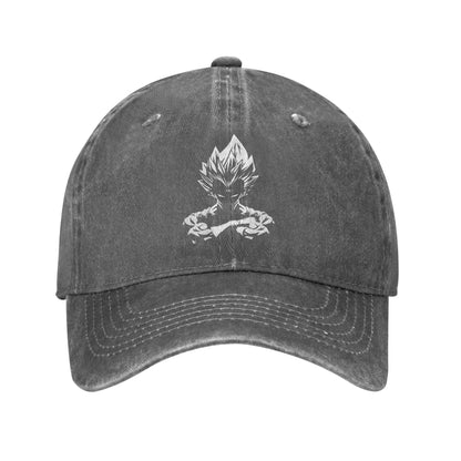 Dragon Ball Z Goku DBZ Unisex Style Baseball Caps Saiyan Distressed Denim Hats Cap Retro Workouts Unstructured Soft Snapback Cap