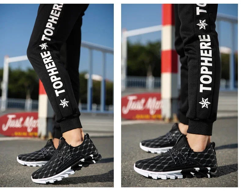 Men's Sports Shoes Breathable Casual Walking Tennis Sports Shoes