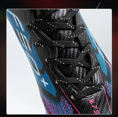 Nouvelles chaussures de football pour hommes, chaussures de sport d'extérieur, chaussures d'entraînement, chaussures de football antidérapantes, baskets professionnelles ultralégères unisexes