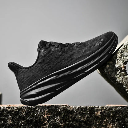 2025 nye afslappede løbesko til sport og udendørs brug, komfortable forår/sommer-sneakers med skridsikker sål, unisex til mænd og kvinder, bløde træningssko til mænd