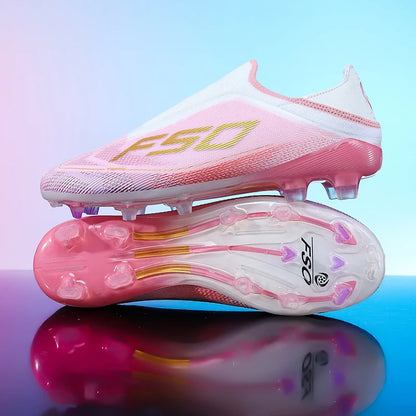 Nouvelles chaussures de football pour hommes, crampons antidérapants pour terrain en herbe, chaussures de football d'extérieur très vendues, baskets de futsal, haute qualité, légères et à tige haute.
