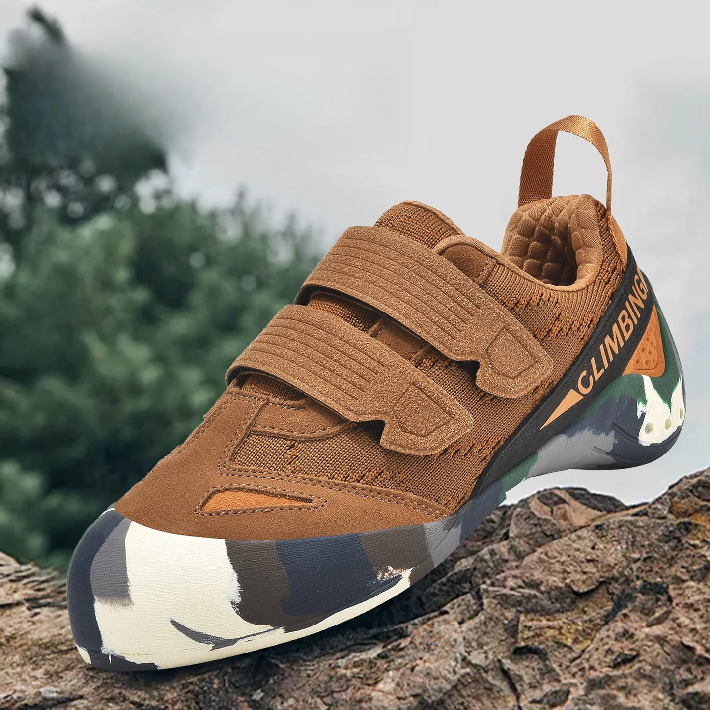 Professional Rock-Climbing Shoes Adolescent Indoor Outdoor Climbing Shoes Beginners Entry-level Bouldering Training Sneakers
