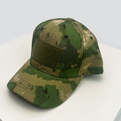 Velcro-rem CAMO Outdoor-baseballkasketter Solskærm Amerikansk Ny Unisex Alsidig Sportsmode Personlig Kasket med skygge Taktisk Ridning