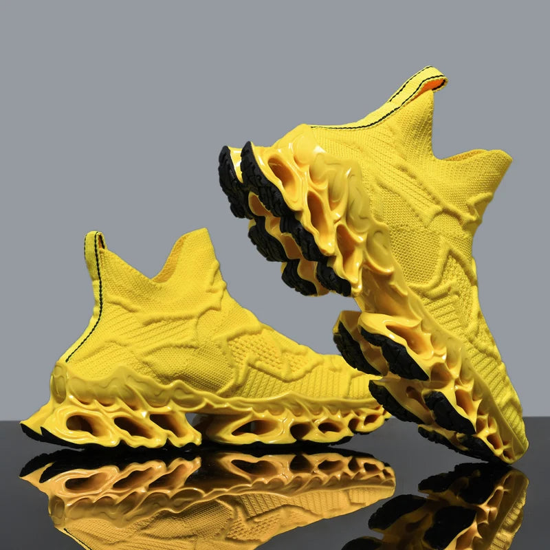 Chaussure Homme Chaussures de course respirantes pour hommes, baskets décontractées pour hommes, chaussures de tennis pour hommes, entraîneur de course, mocassins à la mode, luxe