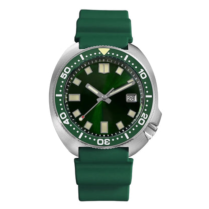 San Martin Turtle Men's Diver Watch 44mm NH35 Automatic Mechanical Wristwatch Sapphire Waterproof 200m Luminous Watches SN0047