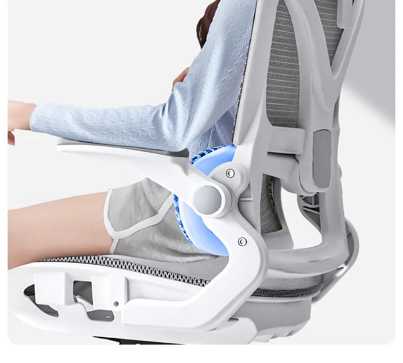 Ergonomic Gaming Chair 3D Lumbar Support Racing Swivel Adjustable Breathable Mesh High Density Sponge Seat Silla De Escritorio