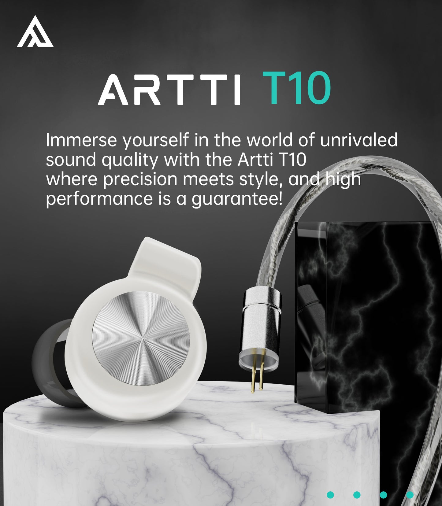 ARTTI T10&R1&R2 In-Ear HiFi Earphones Wired IEMs Monitors 14.2mm Planar Driver Textured Bass 0.78mm 2pin & 3.5MM/4.4MM Connector