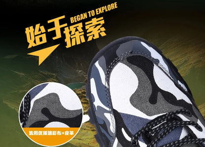 Casual Shoes Men Summer Outdoor Sneakers Women Footwear Trainer Waterproof Camouflage Army Shoe Male Military Shoes Tenis Jeans